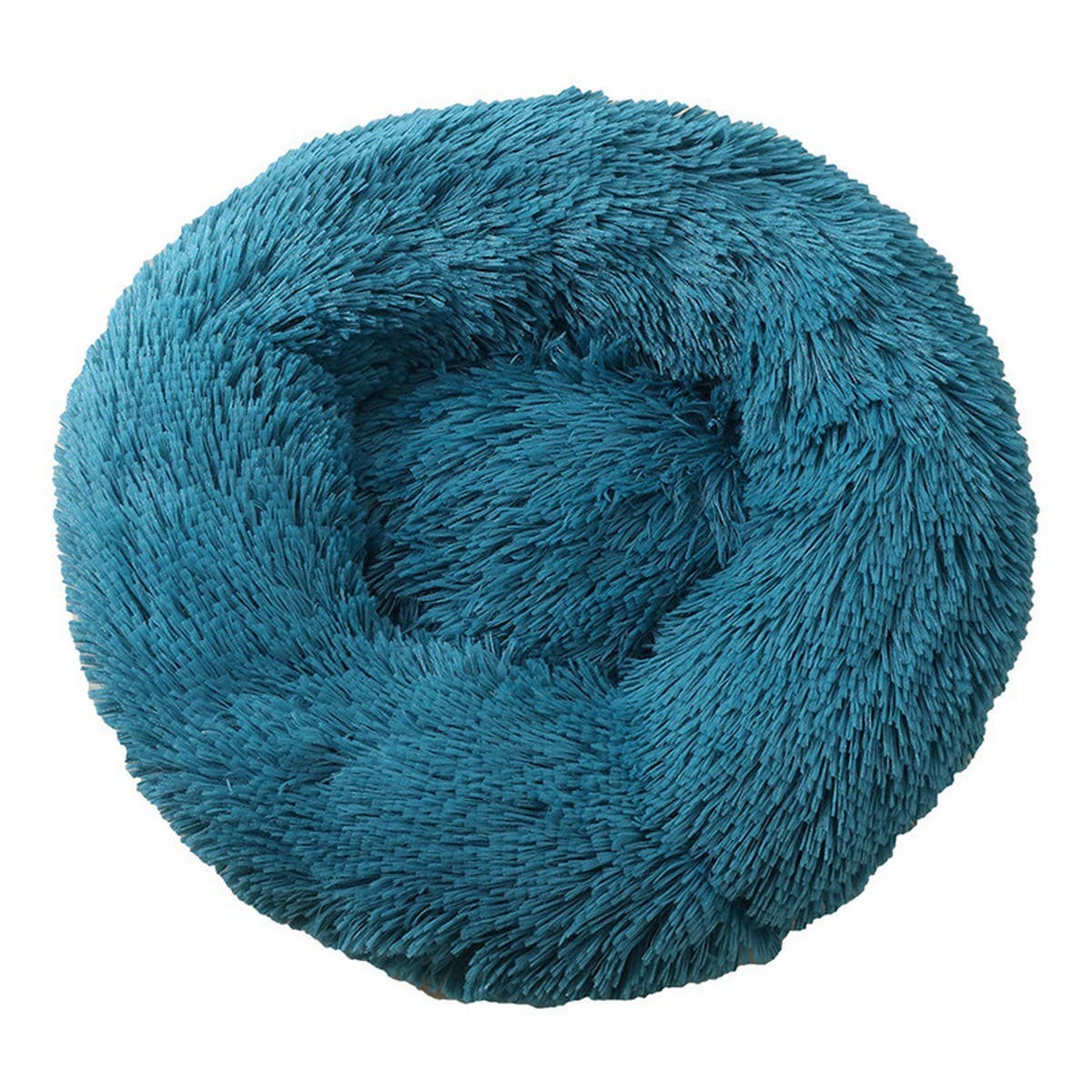 PAWPAW Fluffy Donut Pet Bed