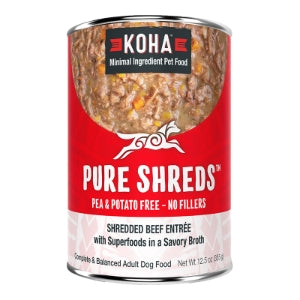 Koha Pure Shreds Entrée Canned Dog Food