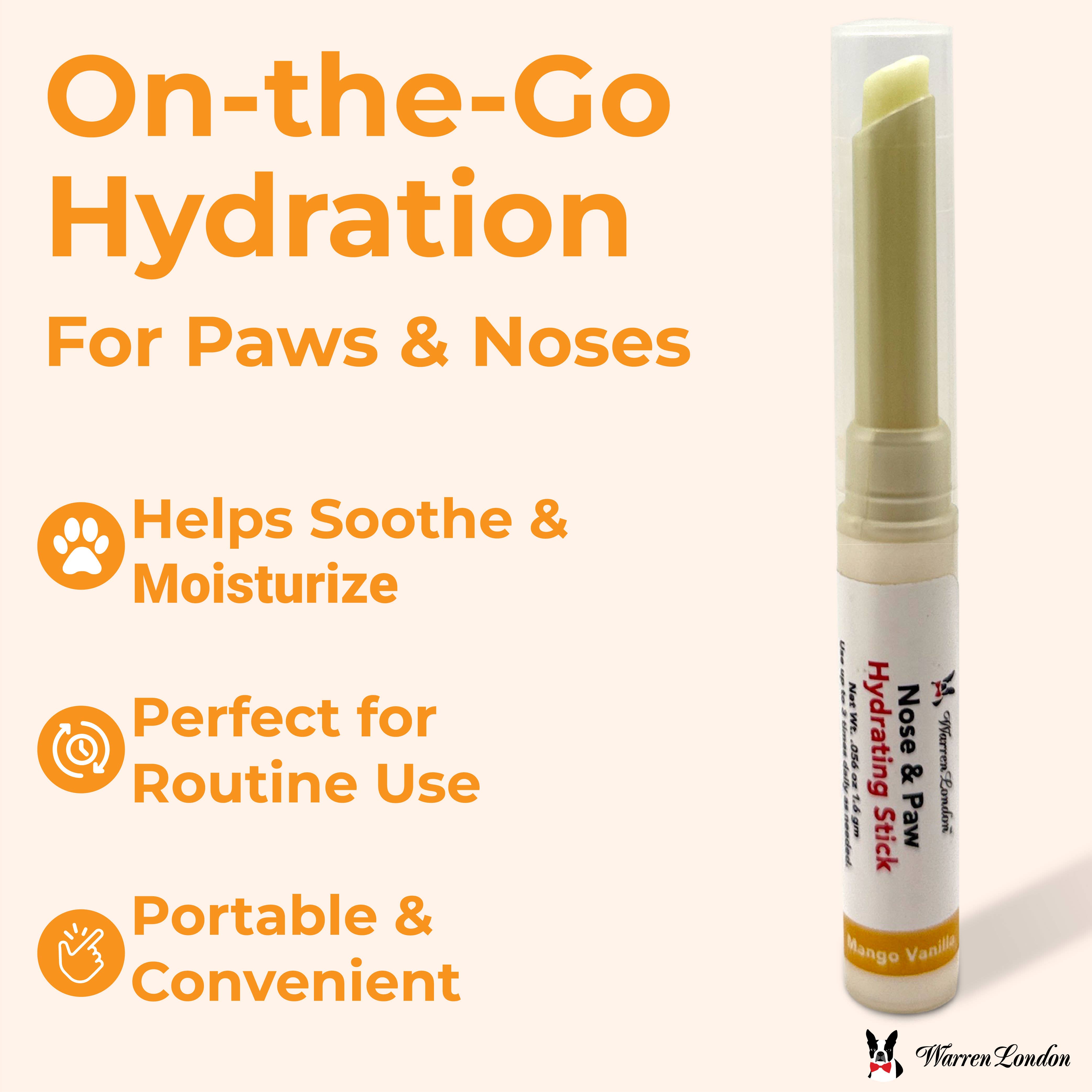 Warren London Dog Products Nose & Paw Hydrating Stick