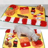 Cheerhunting Snuffy Fast Food Snuffle Mat for Dogs Interactive Puzzle Toy