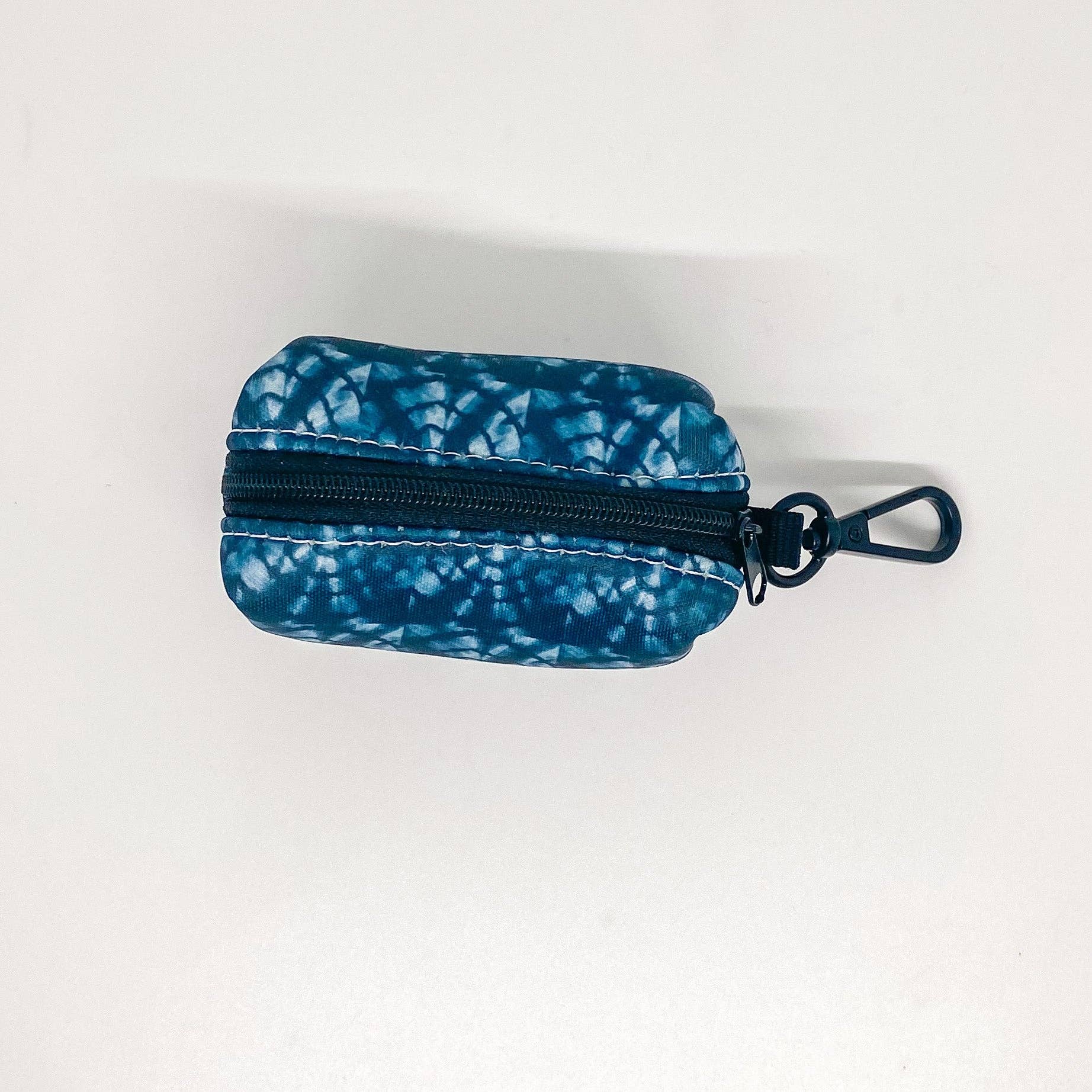 Chicago Dog Co. Denim Tie Dye Poop Bag Holder