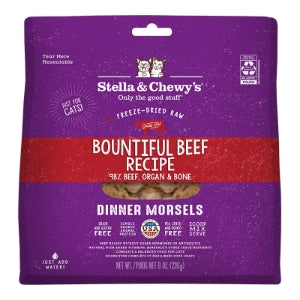 Stella & Chewy's Cat Freeze-Dried Raw Bountiful Beef Dinner Morsels Cat Food