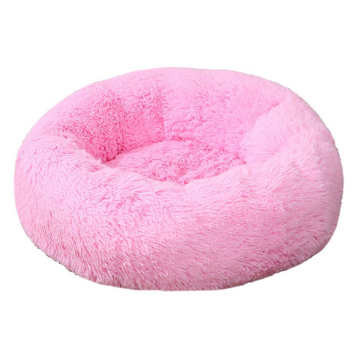 PAWPAW Fluffy Donut Pet Bed