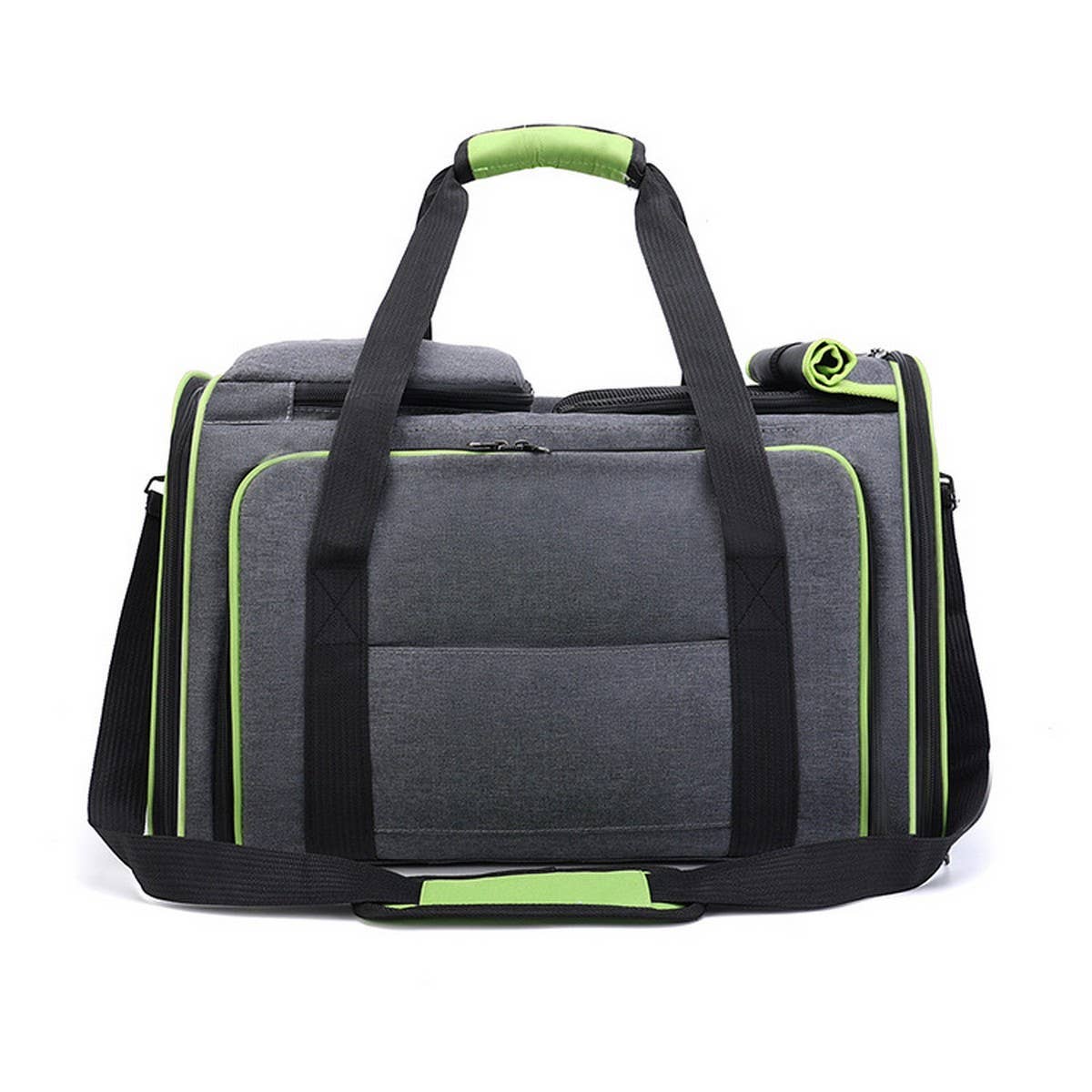 PAWPAW Portable Pet Travel Tote with Expandable Space