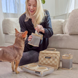 Cleverpup Bistro Box Dog Food Travel Kit