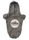 Sparky & Co Chicago Skyline Pet Hoodie (Circle Design)