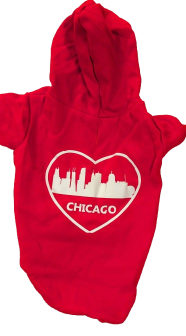 Sparky & Co Chicago Series Pet Hoodie