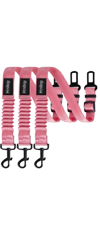 Sparky & Co Single Bungie-Style Seat Belt Tether For Automobile