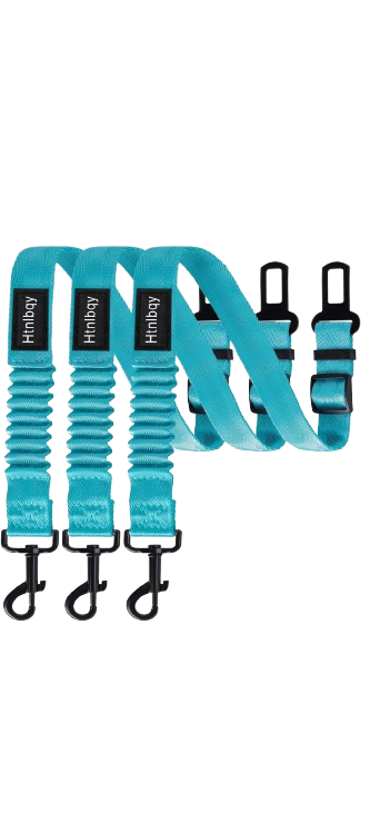 Sparky & Co Single Bungie-Style Seat Belt Tether For Automobile