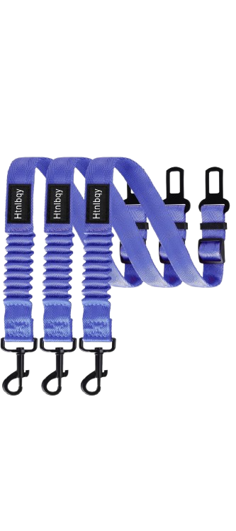 Sparky & Co Single Bungie-Style Seat Belt Tether For Automobile