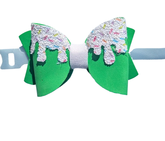 Sparky & Co Birthday Cake Bow Collar Charm