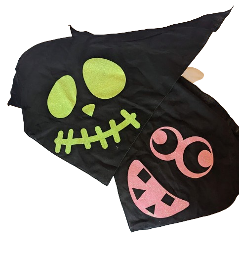 Sparky & Co Monster Face Halloween Pet Bandana