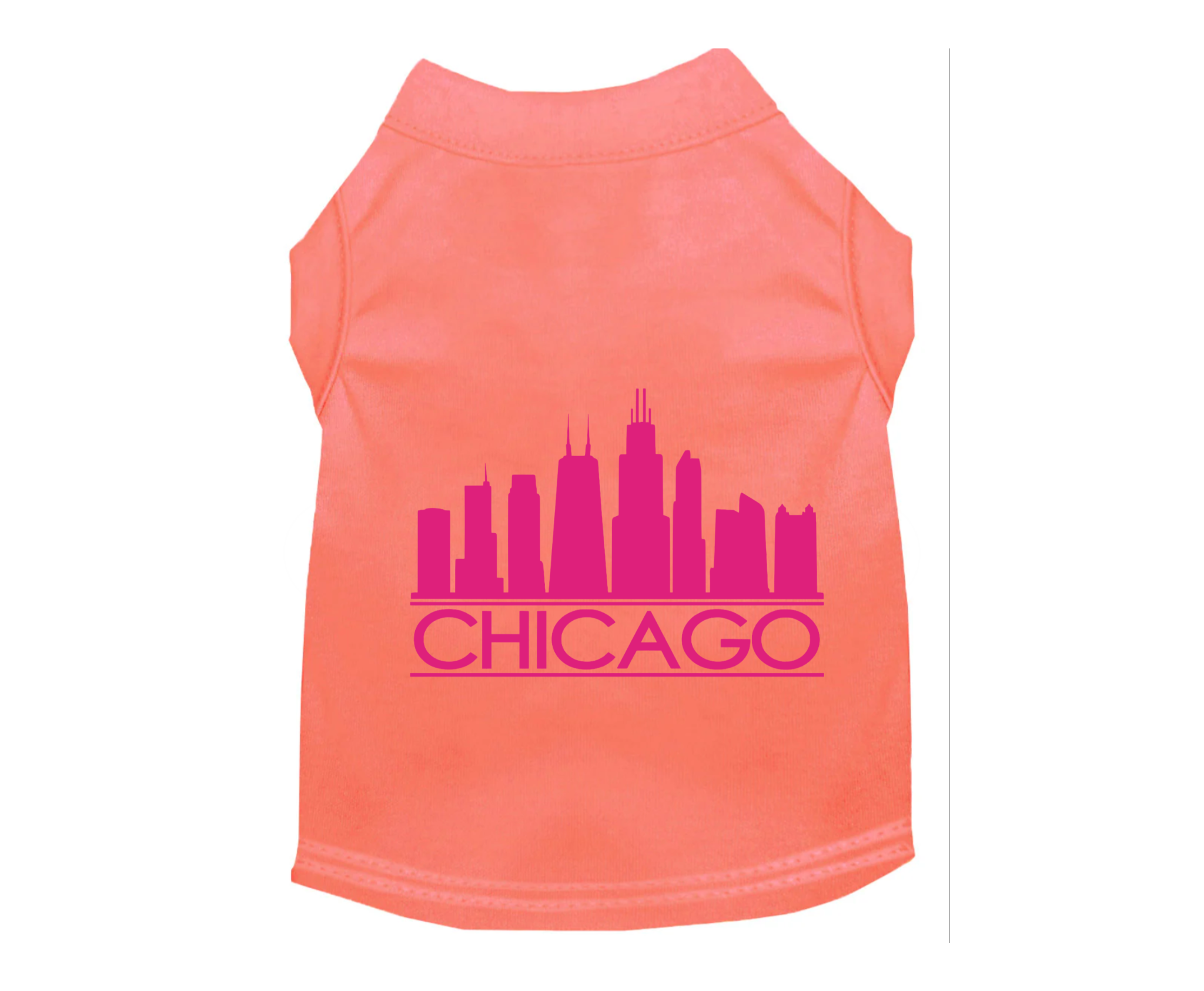 Sparky & Co Chicago Skyline Pet T-Shirt