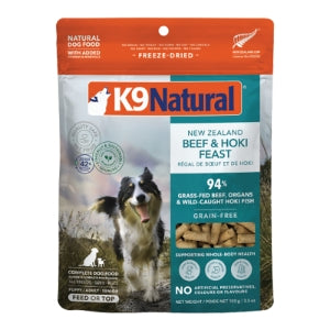K9 Natural Beef & Hoki Feast Freeze-Dried Dog Food