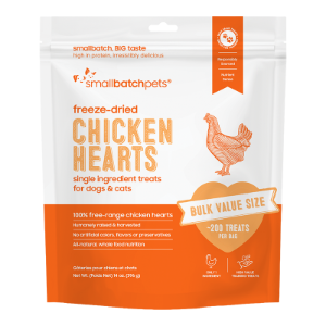 Smallbatch Pets Freeze-Dried Heart Treats