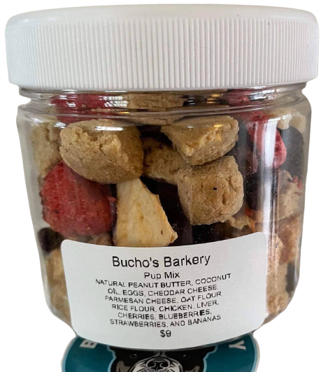 Bucho's Barkery Pup Mix: Small Container