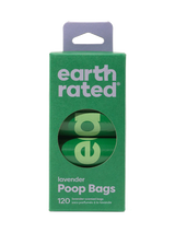 Earth Rated Poop Bags on Refill Rolls