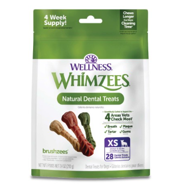 Whimzeess Brushzees Natural Dental Chew 12.7oz