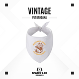 Sparky & Co Vintage Breed Graphic Pet Bandana