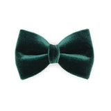 Made By Cleo - "Velvet - Hunter Green" - Bow Tie for Cats + Small Dogs