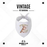 Sparky & Co Vintage Breed Graphic Pet Bandana