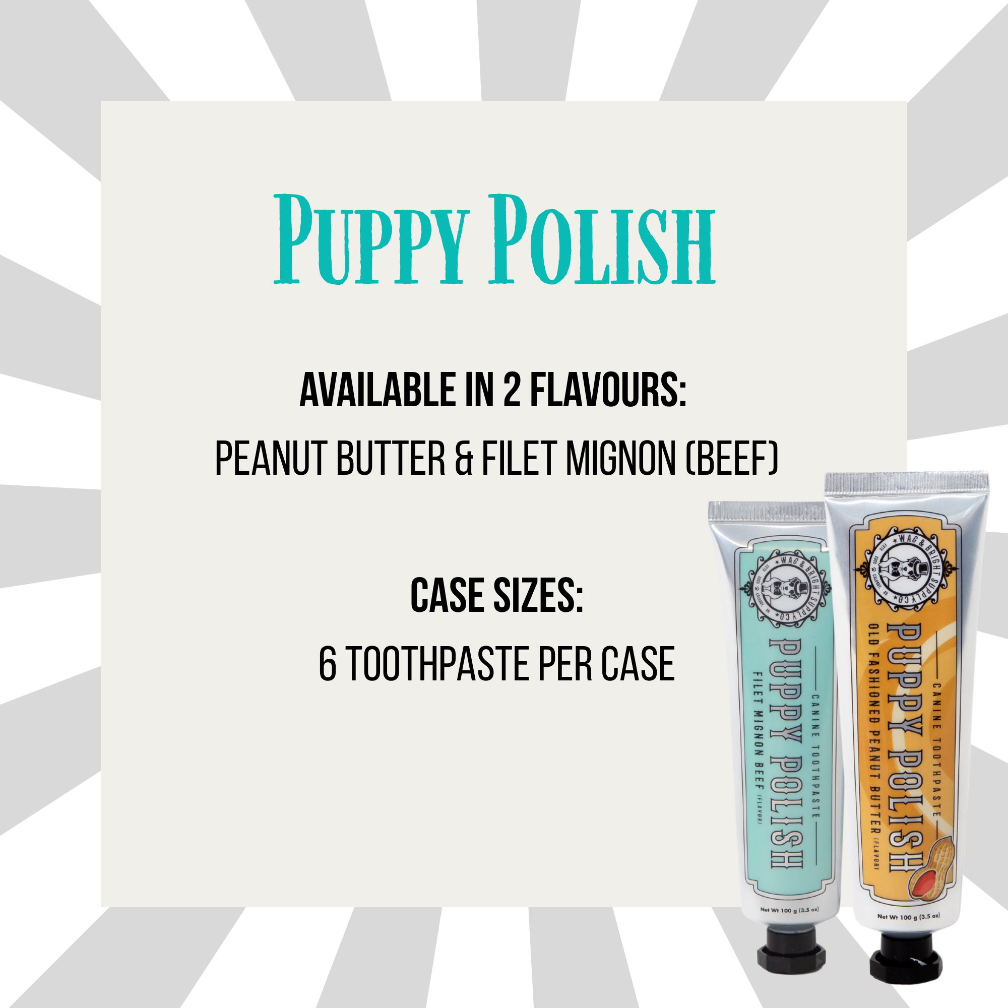 Wag & Bright Supply Co. Puppy Polish Toothpaste