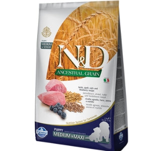 Farmina N&D Ancestral Grain Lamb & Blueberry Dry Dog Food