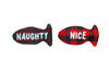 Pearhead Christmas Naughty & Nice 2pk Cat Toys