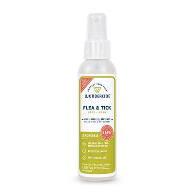 Wondercide Lemongrass Flea & Tick Spray for Pets + Home with Natural Essential Oils