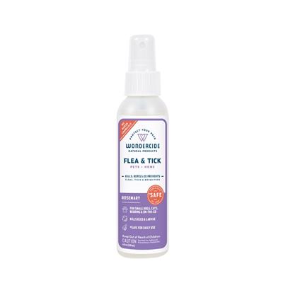 Wondercide Rosemary Flea & Tick Spray for Pets + Home with Natural Essential Oils
