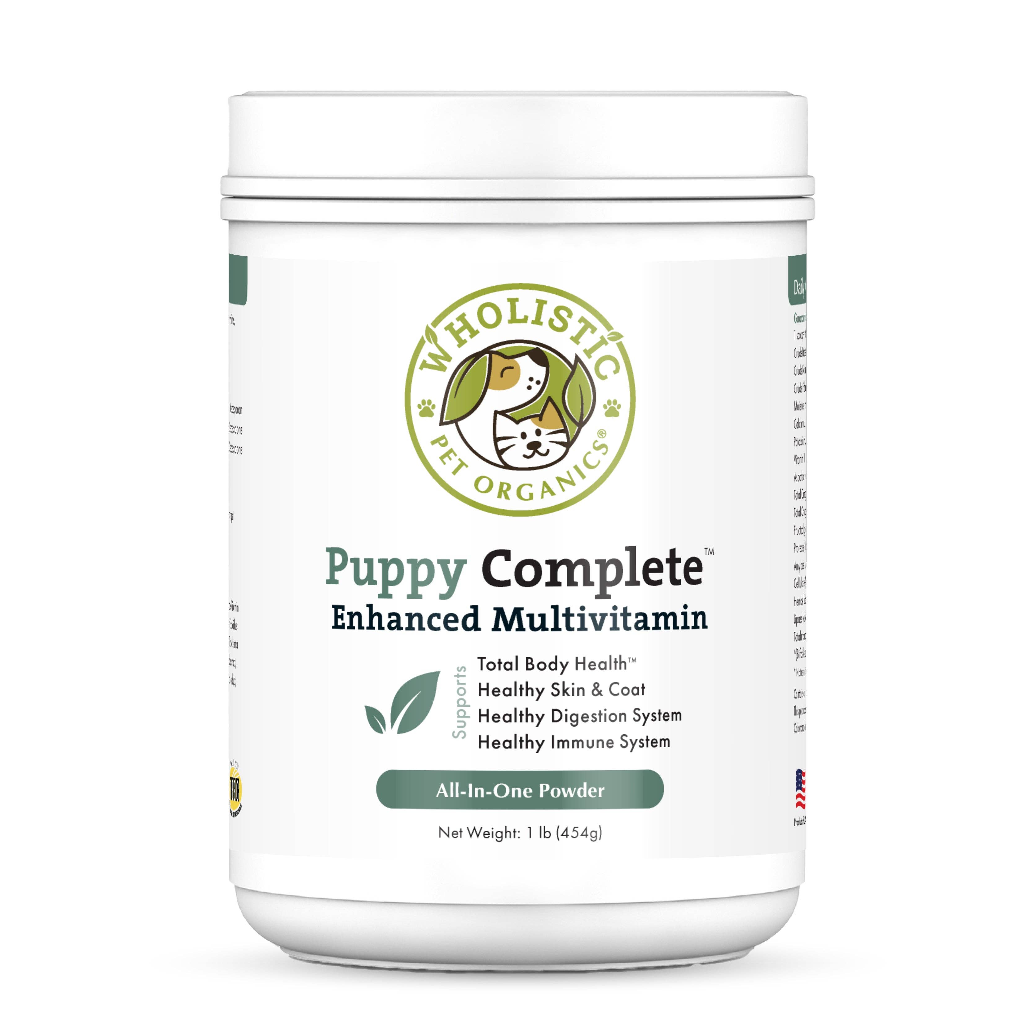 Wholistic Pet Organics Puppy Complete Multivitamin for Dogs