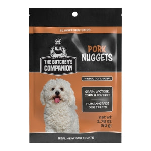 The Butcher's Companion Pork Nuggets Dog Treats