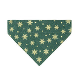 Made By Cleo - "Juniper" - Snowflake Holiday Bandana for Cats + Small Dogs
