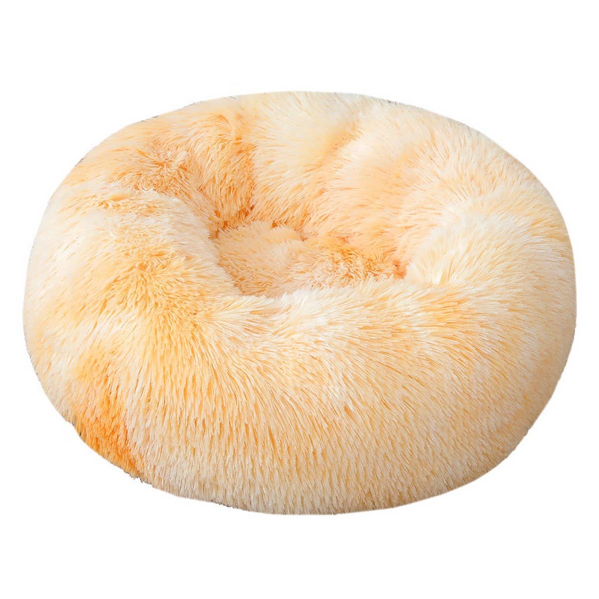 PAWPAW Fluffy Donut Pet Bed