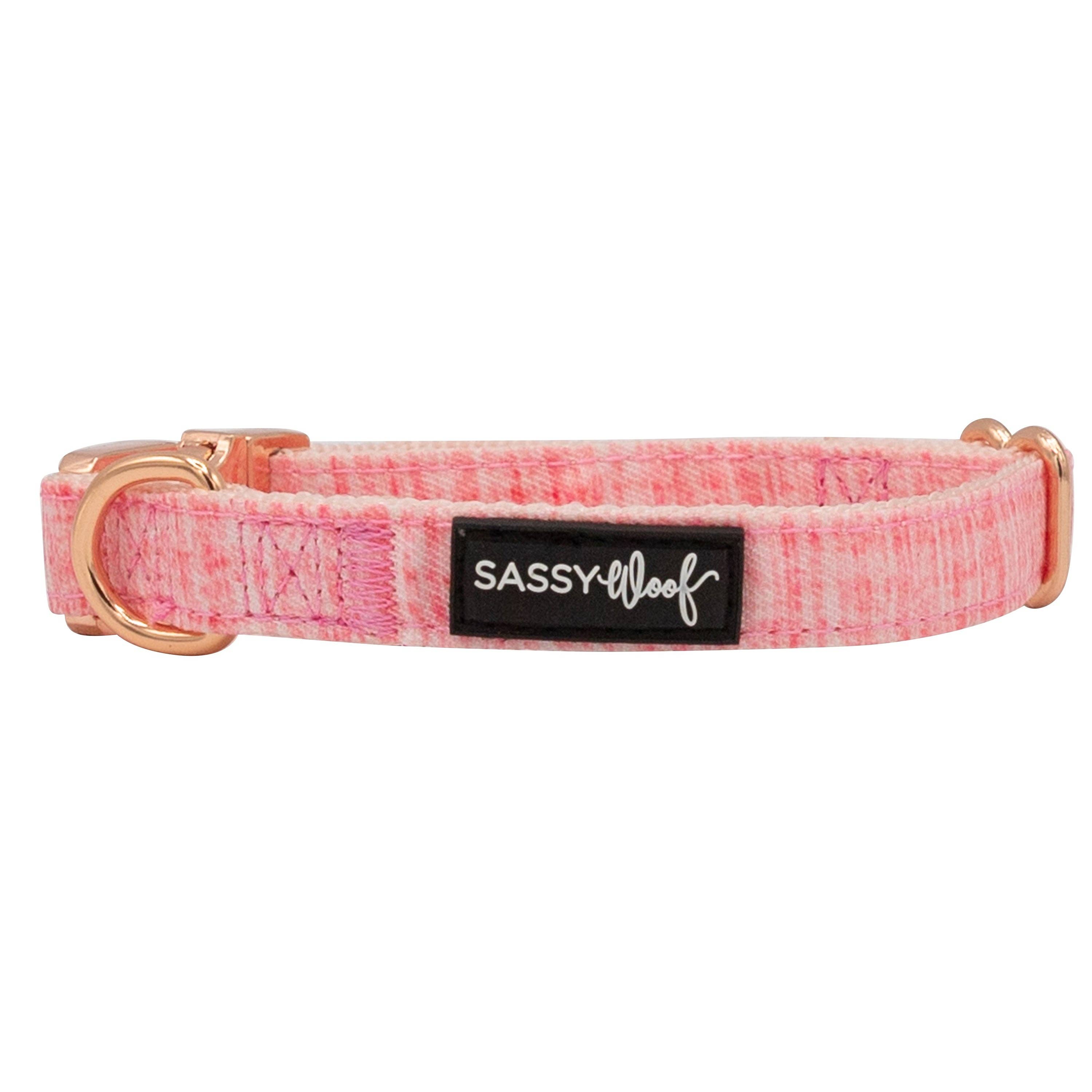 SASSY WOOF Dolce Rose Dog Collar