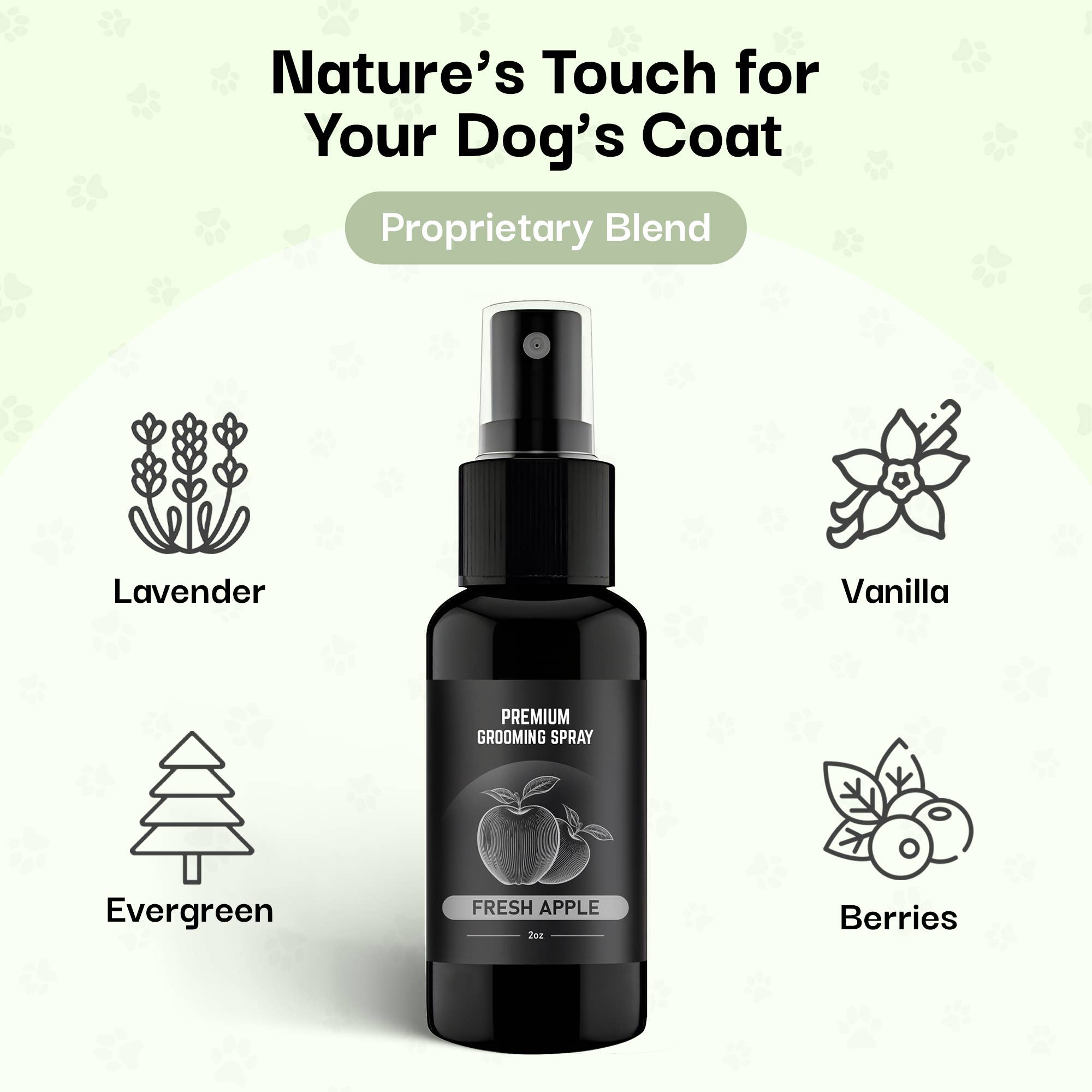 605 Fragrance Products Dog Cologne Long Lasting Fresh Apple Scent