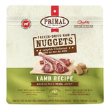 Primal Raw Freeze-Dried Nuggets Lamb Dog Food