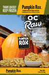 OC Raw Frozen Supplement Pumpkin Rox 2lb Dog Food