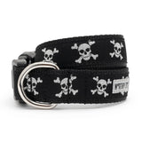 The Worthy Dog Skull & Crossbones Dog Collar