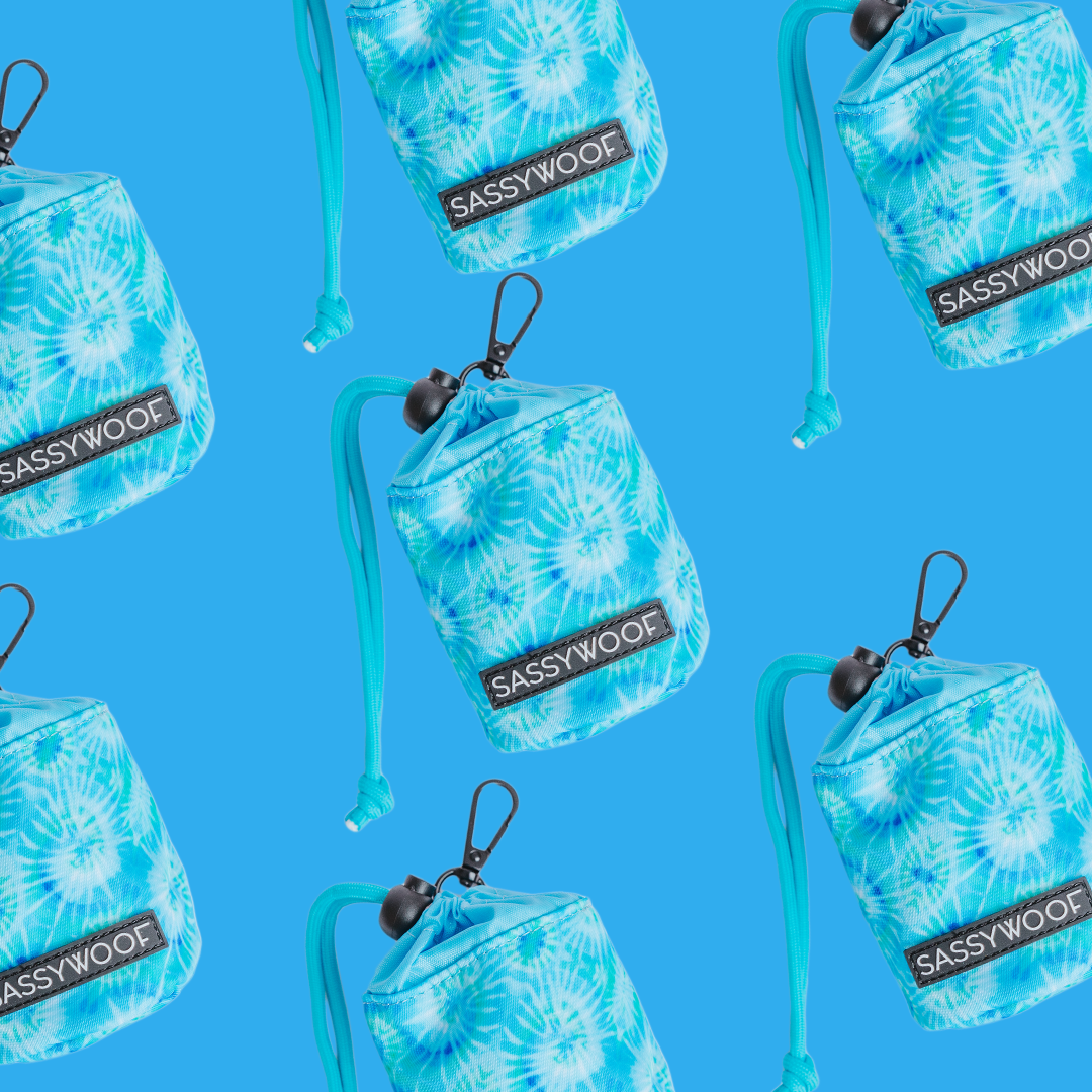 SASSY WOOF Tropical Tides Treat Pouch