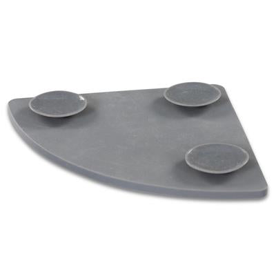 Messy Mutts Silicone Triangle Licking Mat with Suction