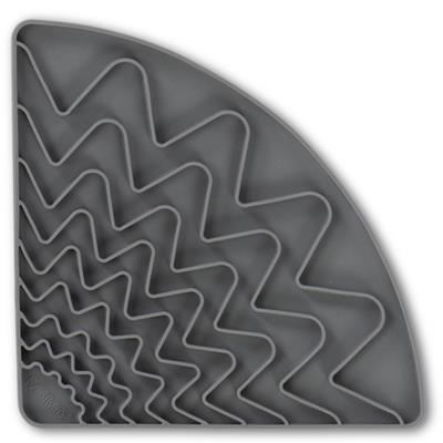 Messy Mutts Silicone Triangle Licking Mat with Suction