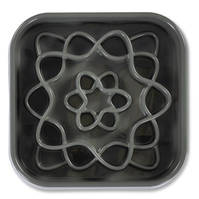 Messy Mutts Dog Interactive Square Slow Feeder 8 Cups