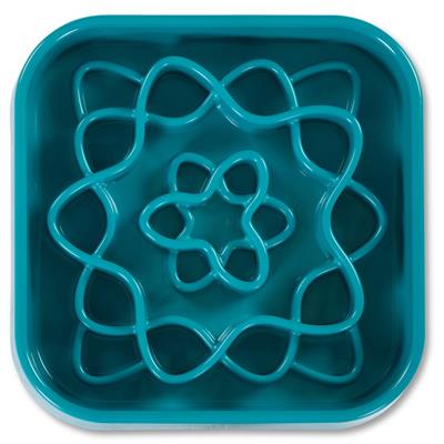 Messy Mutts Dog Interactive Square Slow Feeder 8 Cups