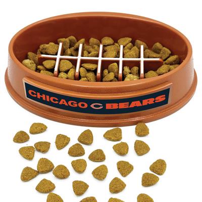 Pets First Co. NFL Chicago Bears Slow Feeder Bowl