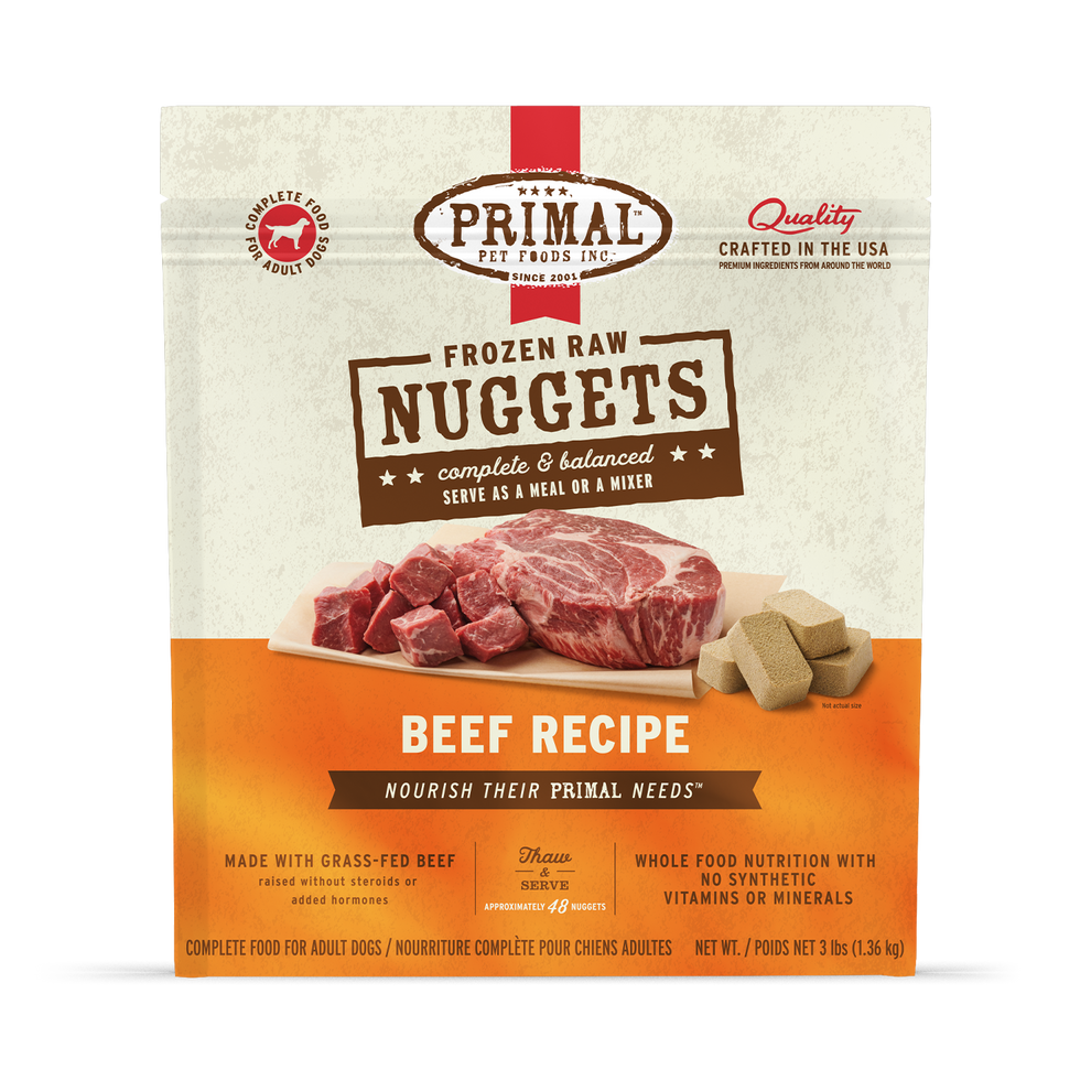 Primal Raw Frozen Beef Dog Food