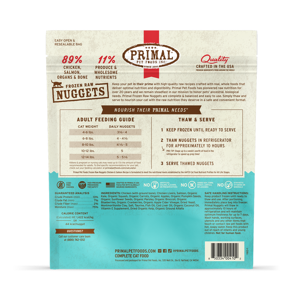 Primal Raw Frozen Cat Food
