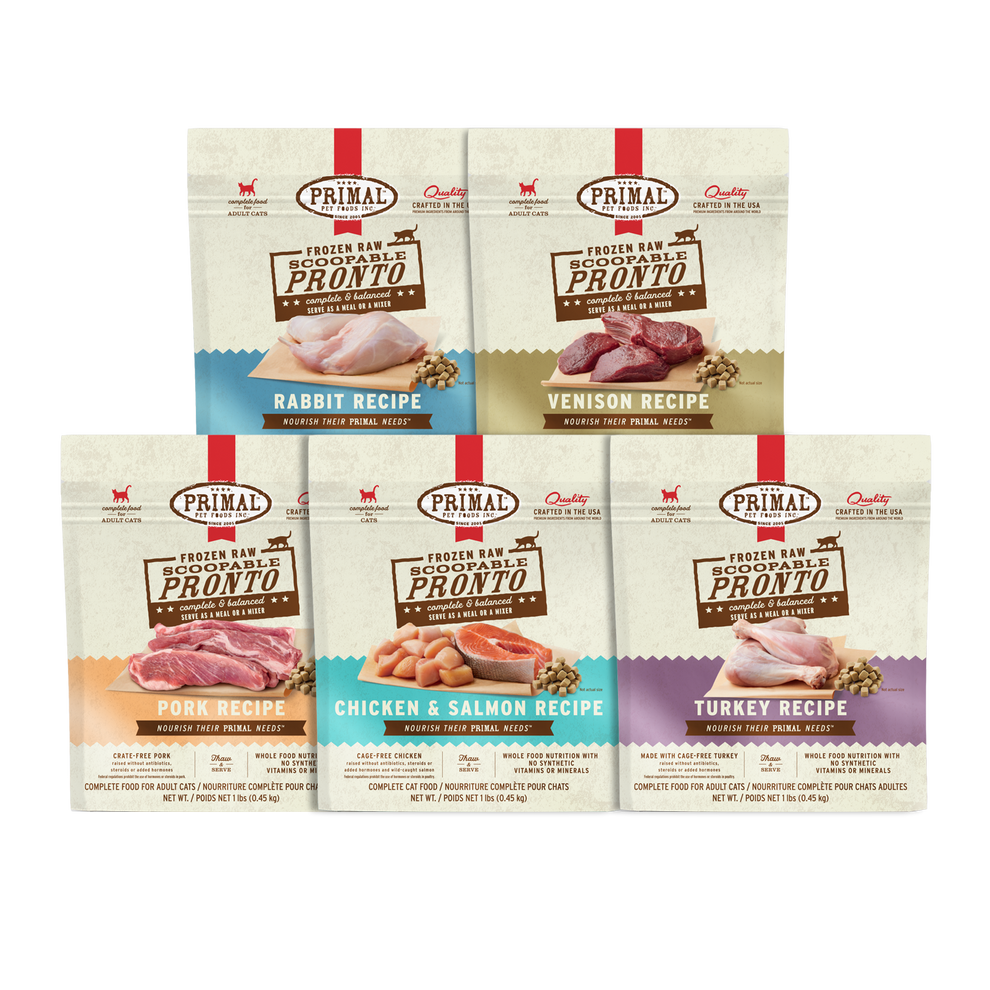 Primal Pronto 1lb Raw Frozen Cat Food