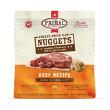 Primal Raw Freeze-Dried Nuggets Beef Dog Food