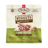 Primal Raw Freeze-Dried Nuggets Lamb Dog Food